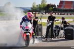 Les frères Espargaró tournent un clip musical à Montmeló