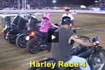 Lorsque des bikers en Harley-Davidson s&#039;essaient au Dirt Track