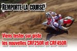 Honda Cross Tests, les 5 et 20 octobre 2013 - Viens tester les modèles cross 2014 !