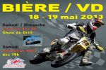 Championnat Suisse de Supermoto à Bière - Les 18 et 19 mai 2013