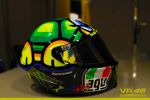 Le casque de Rossi spécial Mugello 2013