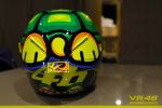 Le casque de Rossi spécial Mugello 2013