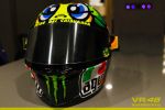 Le casque de Rossi spécial Mugello 2013