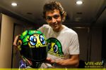 Le casque de Rossi spécial Mugello 2013