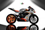 MV Agusta F3 Zafferano par Alka Design