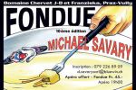 Repas de soutien pour Michaël Savary - Soirée fondue le 29 octobre 2016
