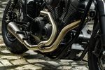 Yard Built präsentiert mit der Moto di Ferro XV950 „Speed Iron&quot; reines Heavy Metal