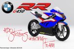 La BMW G450 RR de Sébastien Besson pousse ses premiers cris