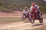 Une nouvelle vidéo de la Honda Africa Twin avec Marc Marquez et Joan Barreda