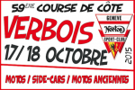 59ème Course de Côte de Verbois - Les 17 et 18 octobre 2015