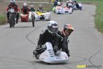 59ème Course de côte de Verbois - L&#039;hommage des sidecaristes à un des leurs