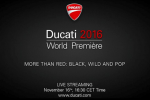 EICMA 2015 - Suivez la présentation Ducati en direct dès 16h30 !