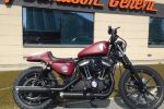 Harley-Davidson Geneva prépare une Iron 883 au Genève-Servette Hockey Club