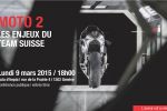 Les enjeux du Team Swiss Moto2 - L'aérodynamique sous la loupe le temps d'une conférence