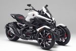Honda Neowing - Le concept trois-roues hybride de la firme ailée sera présenté au Tokyo Motor Show