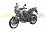 Honda Africa Twin CRF 1000L, les croquis officiels