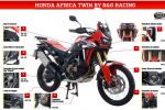 Honda Africa Twin - Des accessoires R&amp;G à profusion