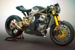 Café Racer KTM RC8 by MotoAx - Fracture de rétine assurée
