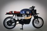 Une Triumph Scrambler en Lego