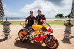 MotoGP - Marc Marquez et Dani Pedrosa dévoilent la RC213V 2015 à Bali