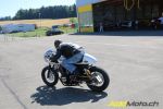 Lucky Motos Yamaha XV950 &quot;Silver Eagle&quot; - Un Café Racer qui impose le respect