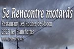 5ème rencontre motards - 2325 Les Planchettes (NE) - Du 7 au 10 août au restaurant Les Roches de Moron
