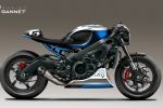 Suzuki GSX-S1000 &quot;Café Racer Design Concept&quot; by Gannet Design