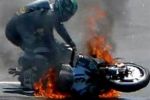 200 Miles de Daytona – Jody Barry sauve un pilote coincé sous sa moto en feu