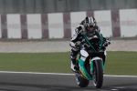 MotoE - Simon Crafar essaie la future moto électrique de GP au Qatar