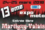 13ème Expo-Moto à Martigny (Valais) - Les 24 et 25 mars 2018