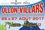 Course de côte historique d&#039;Ollon-Villars, les 26 et 27 août 2017