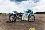Triumph Thruxton &quot;Phantom Blaze&quot; by Mellow Motorcycles