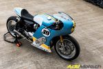 Triumph Thruxton &quot;Phantom Blaze&quot; by Mellow Motorcycles