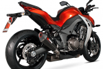 Silencieux Scorpion Serket et RP-1 GP Serie pour la Kawasaki Z1000 2014
