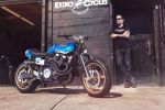 Yamaha XJR1300 "Rhapsody in Blue" by Keino