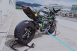 La Kawasaki Ninja H2R en piste (vidéo) !