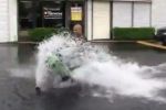 Du stunt dans l&#039;eau, la preuve en vidéo