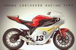 Une CBR1000RR des sixties destinées à recueillir des fonds