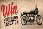 Une Triumph Thruxton à gagner lors de &quot;The Distinguished Gentleman’s Ride 2014&quot; !