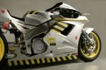 La Yamaha FZR Turbo by Lazareth en exposition à Lyon