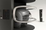 Borne pour casque Mains Lib - Ou comment ranger son casque en toute sécurité !
