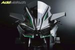Kawasaki Ninja H2 - La première photo en dit long sur les ambitions de la bête !