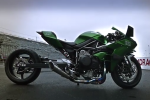Kawasaki Ninja H2 Hybrid - Rickey Gadson&#039;s transforme la H2 en dragster !
