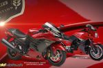 Kawasaki présente la ZZR1400 30th Anniversary Edition
