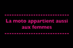 La moto appartient aussi aux femmes ! Un reportage réalisé en collaboration avec Toutes en Moto Genève