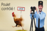 Les affiches du groupe Loué irritent les &quot;poulets&quot; arborant l&#039;uniforme !