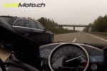 Mercedes C63 AMG versus Yamaha R1 - Lorsque la voiture n&#039;a plus à rougir de la moto !