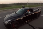 Nissan GTR versus GSX-R 1000 et Yamaha R1 - And the winner is ?