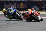 Valentino Rossi heureux après son podium mais lucide face à Márquez