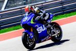 Kevin Schwantz a pu tester la Suzuki de MotoGP à Austin au côté de Randy De Puniet